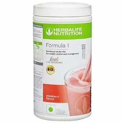 NEW NUTRITION FORMULA 1 HEALTHY ERSATZ SHAKE 500g (ERDBEERE)