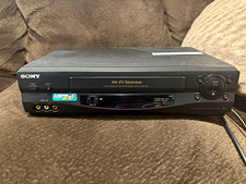 Sony SLV-N55 4-Head Hi-Fi Stereo VHS VCR Video Cassette Recorder