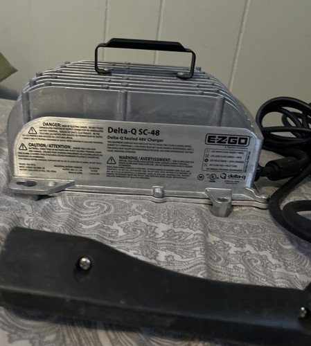 EZGO Delta-Q SC-48 48V Golf Cart Battery Charger Tested Working Free Shipping