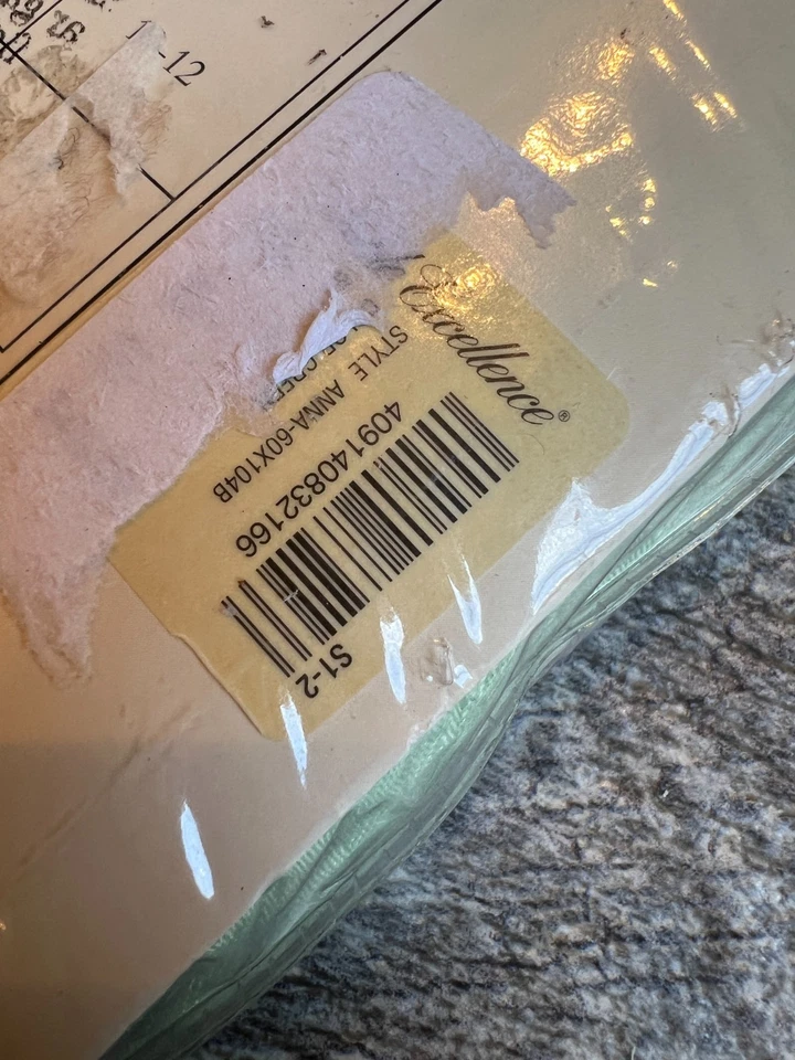 Noble Excellence Anna Mantel Oblongo Nuevo De Colección 60 x 104 Floral Navidad Foto 4 de 4