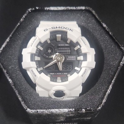 Casio G-Shock GA-700 5522 Analog Digital Watch White