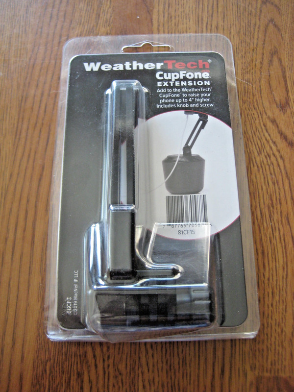 WeatherTech CupFone Extension Only NIP