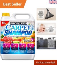 High Concentrate Carpet Shampoo 5L - Fresh Scent, Effective Odour Neutraliser 4.60 per litre