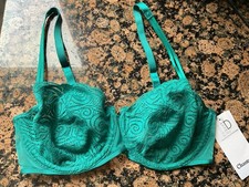 NWT CHANTELLE Lace Unlined Demi Underwire Bra Size 34D Style 1465