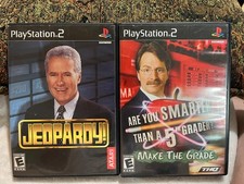 PS2 game bundle Jeopardy&Are You Smarter than a 5th grader