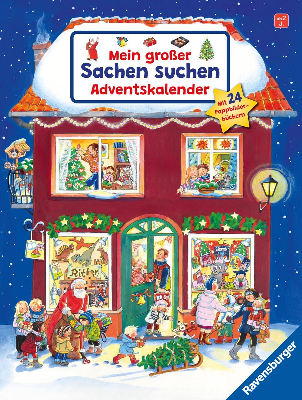 Mein großer Sachen suchen Adventskalender Barbara Jelenkovich