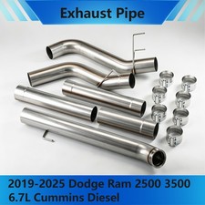 5 Exhaust Pipe For 2019-2025 Dodge Ram 2500 3500 6.7l Cummins Diesel
