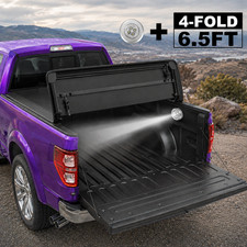 6.5ft 4-fold Tonneau Cover Bed For Gmc Sierra Chevy Silverado 1500 2500hd Truck 6.5ft 4-fold Tonneau Cover Bed For Gmc Sierra Chevy Silverado 1500 2500hd Truck