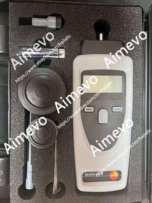 Testo 470  Dual Function Tachometer 1 to 99999 rpm Range