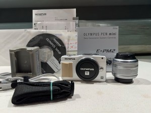ジャンク】OLYMPUS PEN mini E-PM2 レッド OLYMPUS PEN mini E-PM2