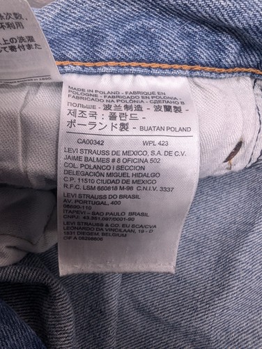 Levi Jeans 501 - Herren Größe W36 L32 - blau - Bild 15 von 18