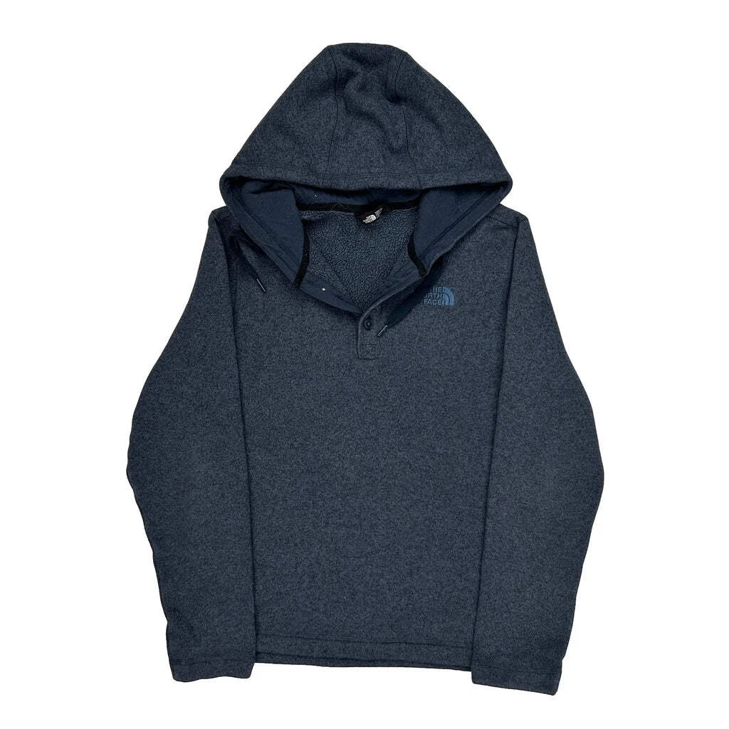 The North Face Fleece - Large Blue Polyester