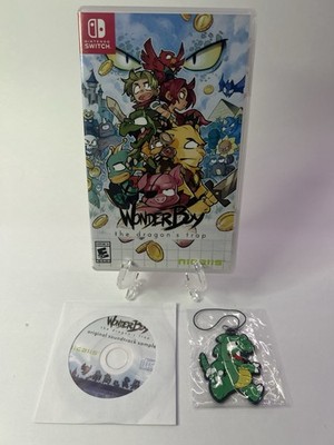 Wonder Boy Dragon's Trap Switch Soundtrack Keychain Nicalis