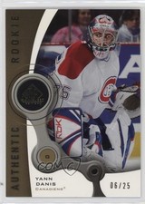 2005-06 SP Game Used Edition Authentic Rookies Gold 6/25 Yann Danis #110 0uj7
