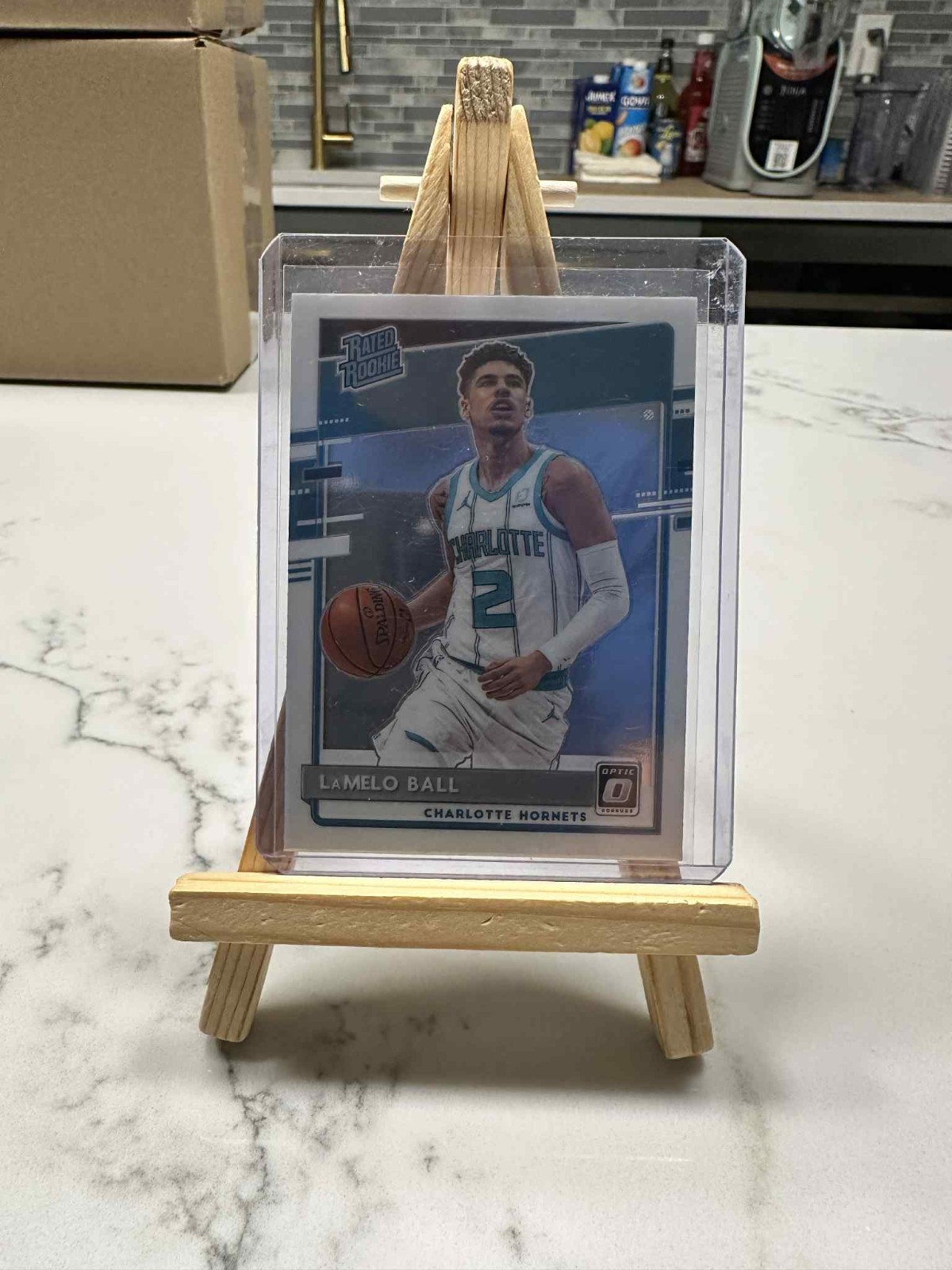 2020-21 Panini Donruss Optic - Rated Rookie LaMelo Ball #153 (RC)