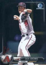 2017 Bowman Chrome #4 Zack Greinke - BB
