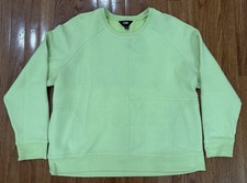 Fila Sport Fluorescent Pullover Creweck Textured Sweatshirt Women's XXL
