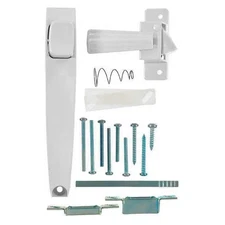 Wright Products Push Button Latch, White V333WH Wright Products V333WH