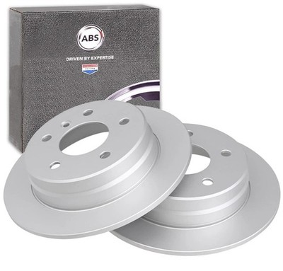 ABS BREMSSCHEIBEN + BELÄGE HINTEN passend für MERCEDES A-KLASSE W168 VANEO W414