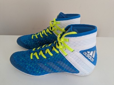 Adidas Speedex 16.1 Boxstiefel blau/weiß UK Größe 9,5 EU 44