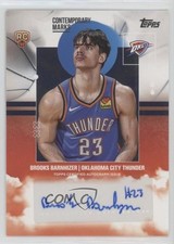 2025-26 Topps Contemporary Marks Brooks Barnhizer #CM-BB Auto 1b7p