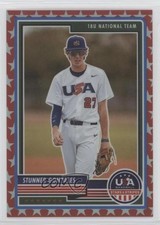 2023 Panini USA Baseball Stars & Stripes Red Prizm /149 Stunner Gonzales #8 0q1p