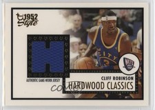 2005-06 Topps 1952 Style Hardwood Classics Jerseys Clifford Robinson #HCR-CR 0o9