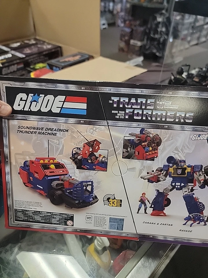Decepticon Soundwave Dreadnok Thunder Machine | G.I. Joe | Transformers NISB - Image 3 of 4