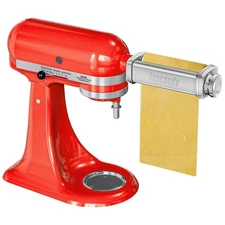 Pasta Roller Attachment for KitchenAid, Stainless Steel Dough Sheeter Attachm...