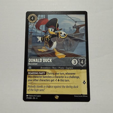 Disney Lorcana Donald Duck - Buccaneer 179/204 Ursula  s Return Normal
