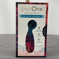 PlusOne Personal Waterproof Rechargeable Massager BNIB SHIPS DISCREETLY