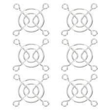 40mm Fan Finger Grill, 6 Pack 304 Stainless Steel Grill Protector for 40mm