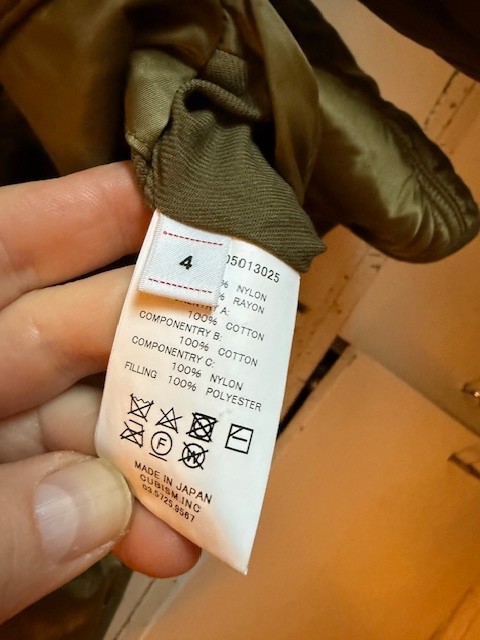 Visvim reversible iris liner jacket SIZE 4 - image 16