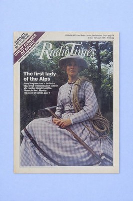 Vintage Radio Times Magazine 28 Jun 4 Jul 1986 Jenny Seagrove Alps BBC Drama