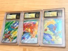 CGC 10 PRISTINE FIRST PARTNER BULBASAUR 37 CHARMANDER 038 SQUIRTLE 39 SET psa 10