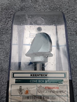 Keentech Router Cove Box Bit KT05023208 1/2 Shank New In Package