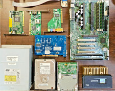 Retro PC Build Kit Pentium II Slot 1 Dell Motherboard  GPU HDD PSU Floppy