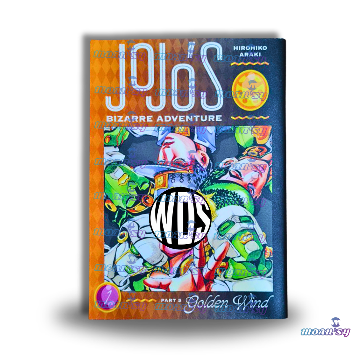 Jojo's Bizarre Adventure Part 5 Vol 1-9 Manga English Full Set by
