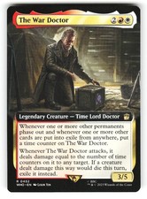 The War Doctor (Extended Art) #452 (NM) (Non-Foil) (R) (WHO) Magic MTG
