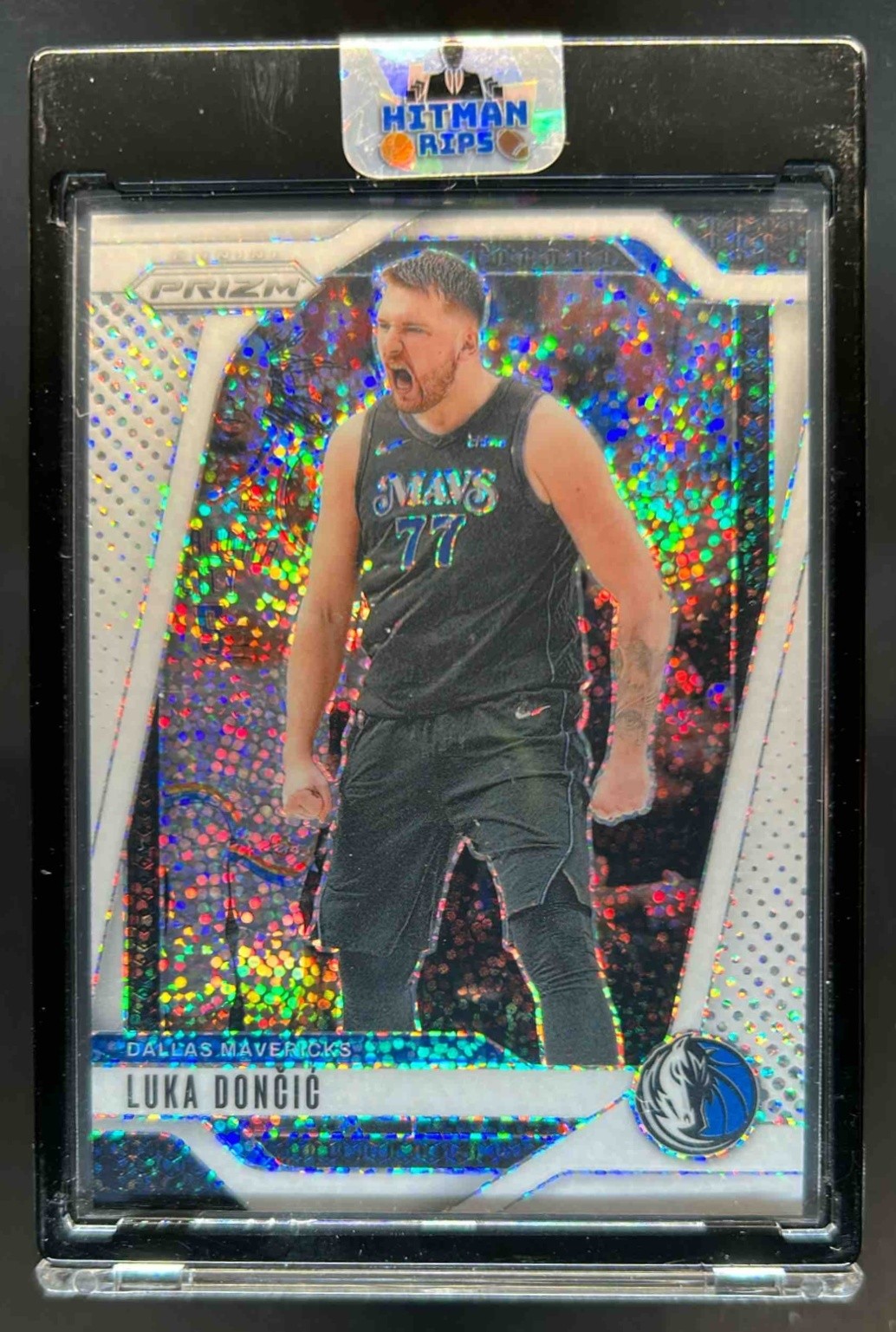 2024-25 Prizm Luka Doncic White Sparkle SP #89 Mavericks