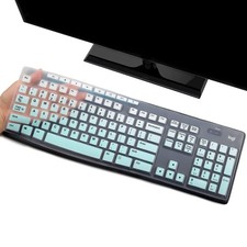 Keyboard Cover Skin Protector for Logitech MK295 MK275 MK270 Wireless Keyboard,