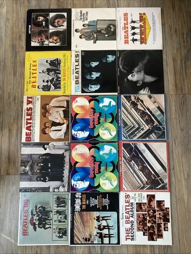 New ListingTHE BEATLES Alpha Omega Vol. 1 & 2 RARE 8LP Set Vinyl Lot of 15