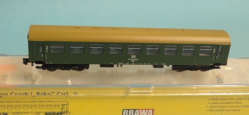Brawa N 65043 Reko-Personenwagen Bghwe der DR Ep.IV + KKK /TOP+OVP