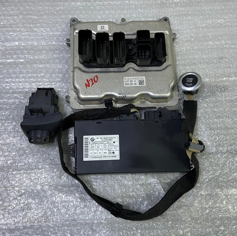 Módulo de controle de motor OEM 2014 BMW N20 Z4 unidade ECU SET 20i sDrive gasolina 8617569 - Imagem 2 de 4