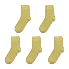 Kids Viscose Bamboo School Socks Soft flate Seam Color Anti Odor Thin