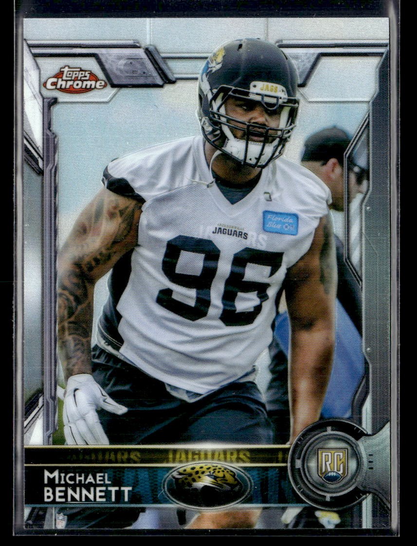 Michael Bennett 2015 Topps Chrome #112 Rookie