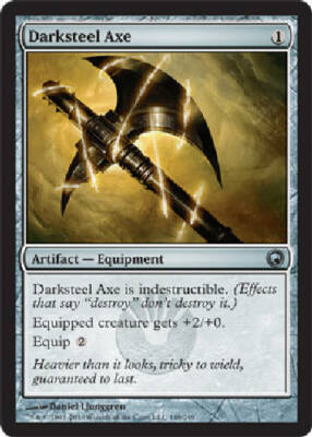 mtg darksteel cards DARKSTEEL AXE Scars of Mirrodin MTG Magic the Gathering Cards DJMagic