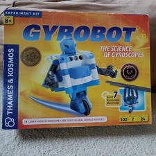New GYROBOT - Gyroscopic Robot Experiment Kit - THAMES  KOSMOS Build 7 Machines