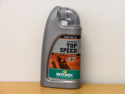 Motorex Top Speed 4T MA2  15W-50 Hochleistungs  4 Taktmotoröl   1 L