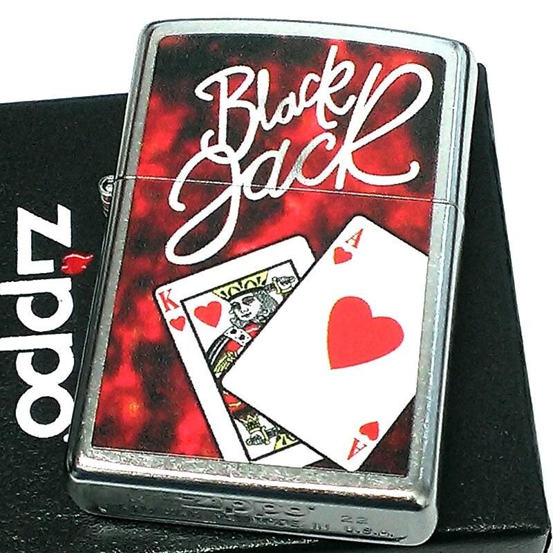 Zippo Oil Lighter Red Jack Trump Spade Ace King Playing Cards